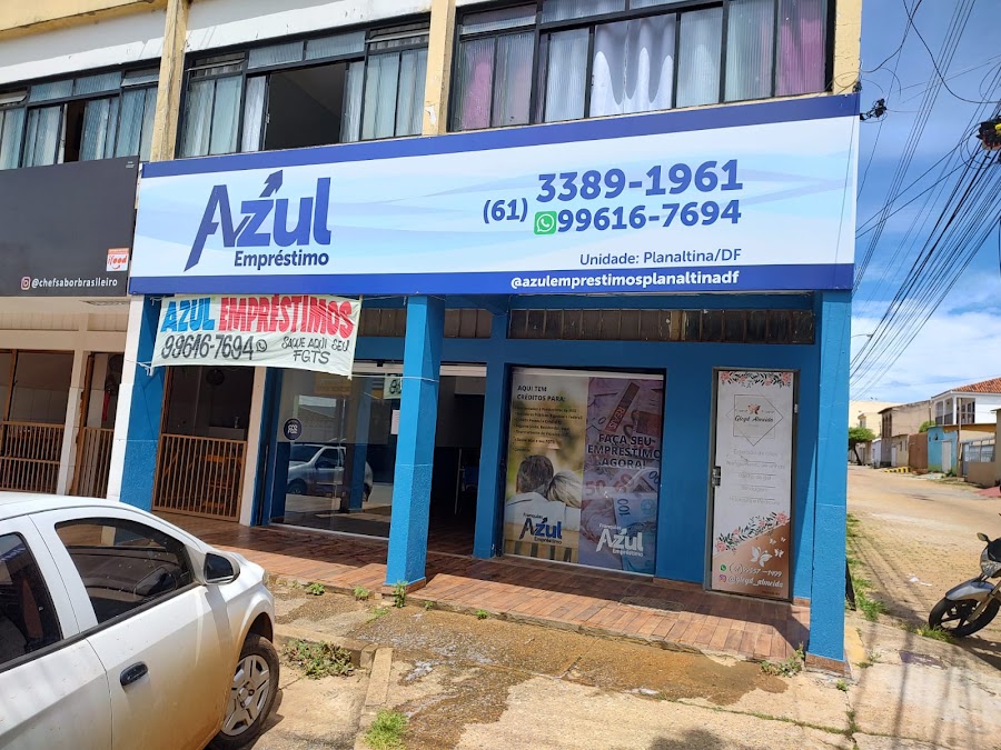Fachada de Azul Empréstimo
