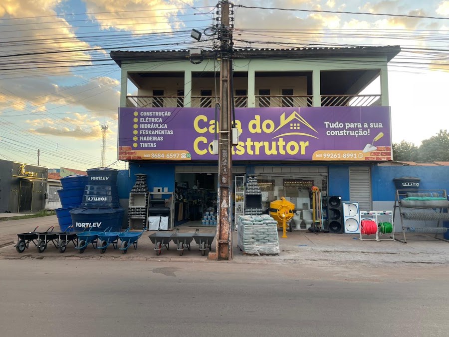 Fachada de Casa do Construtor