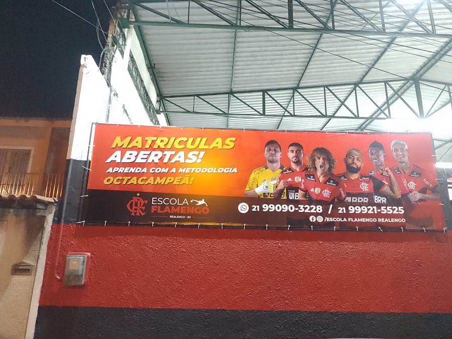 Fachada de Escola Flamengo