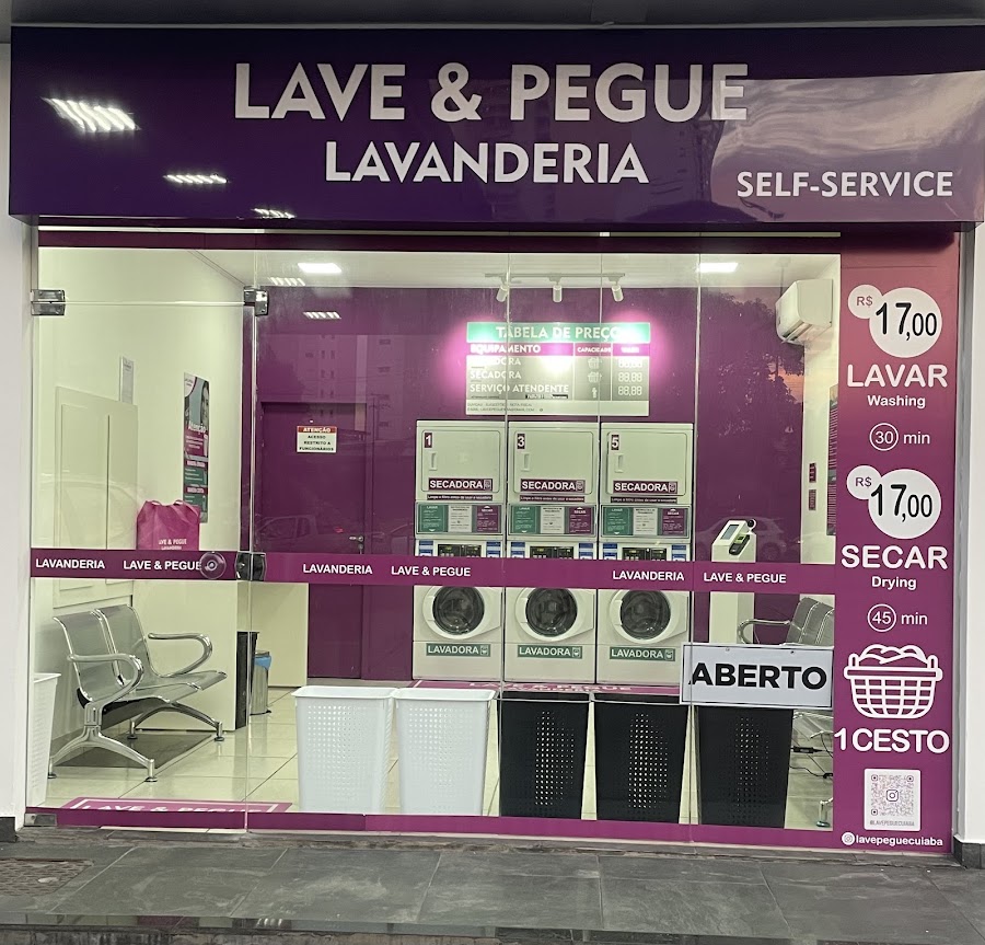 Fachada de Lave & Pegue Lavanderia
