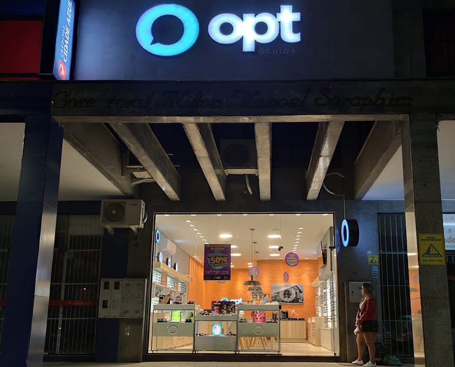 Fachada de Opt Óculos