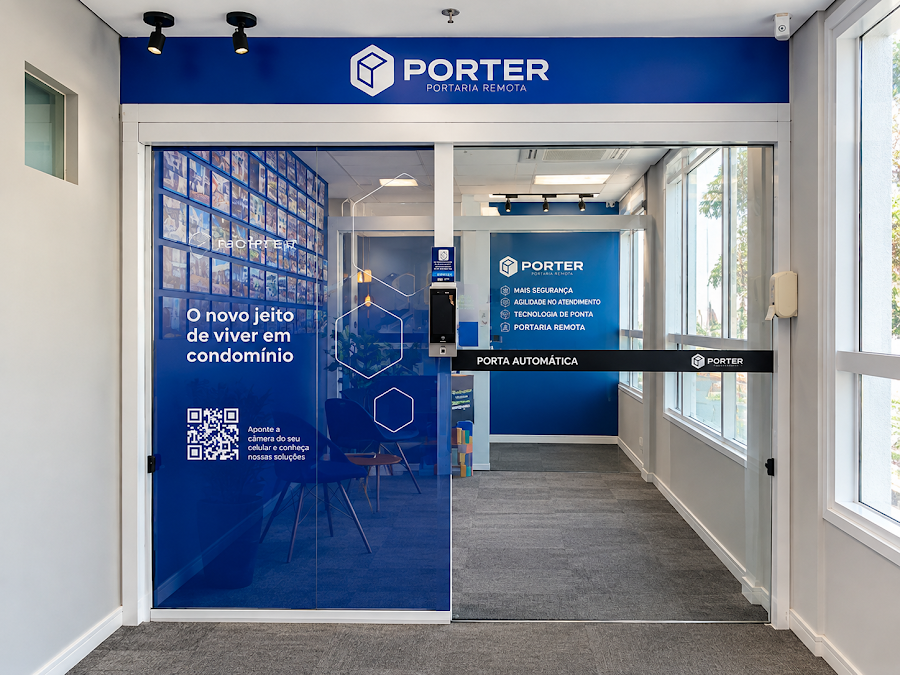 Fachada de Porter Acesso Seguro
