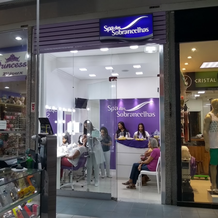 Fachada de Spa das Sobrancelhas