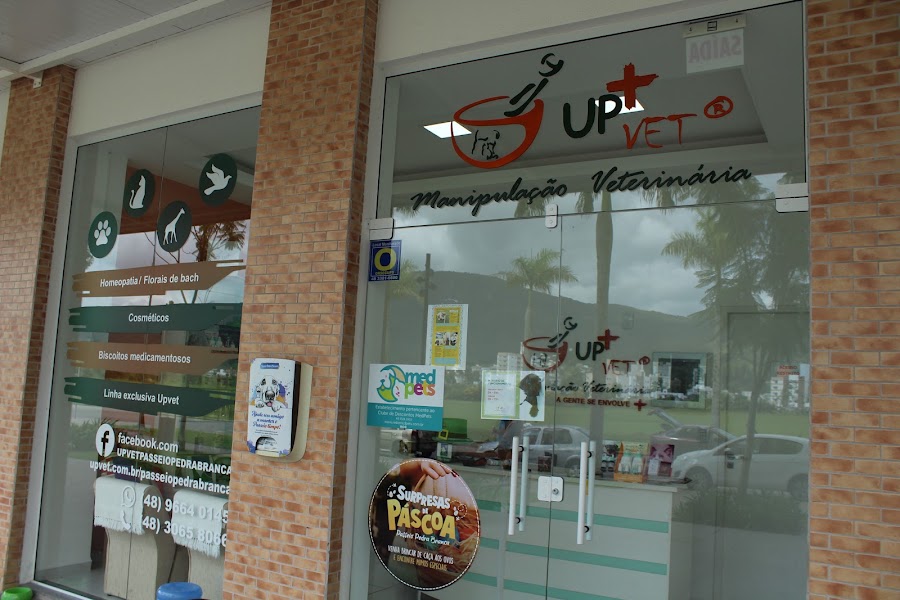 Fachada de Up + Vet Manipulação Veterinária