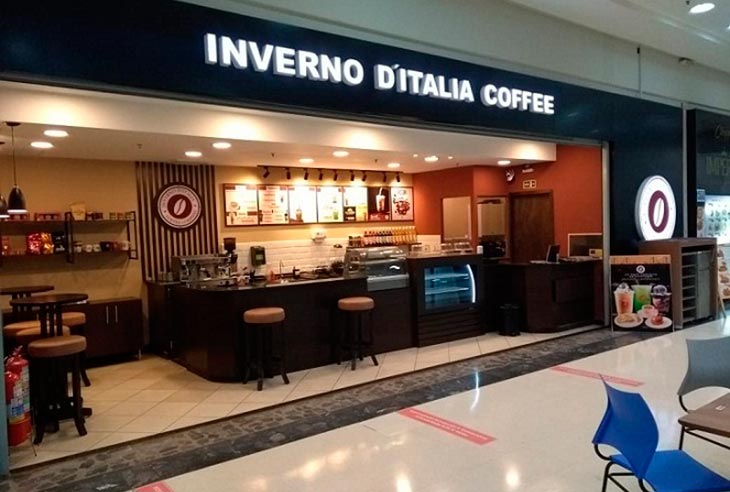 Fachada de Inverno D'italia Coffee