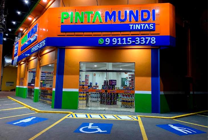 Fachada de Pinta Mundi Tintas