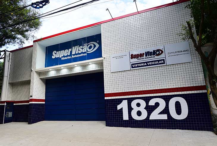 Fachada de Super Visão Perícias Automotivas